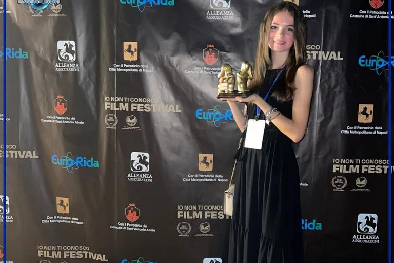 Sofia D'Elia premiata al Festival 