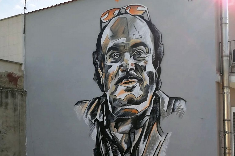 Street Art Lino Banfi Francesco 