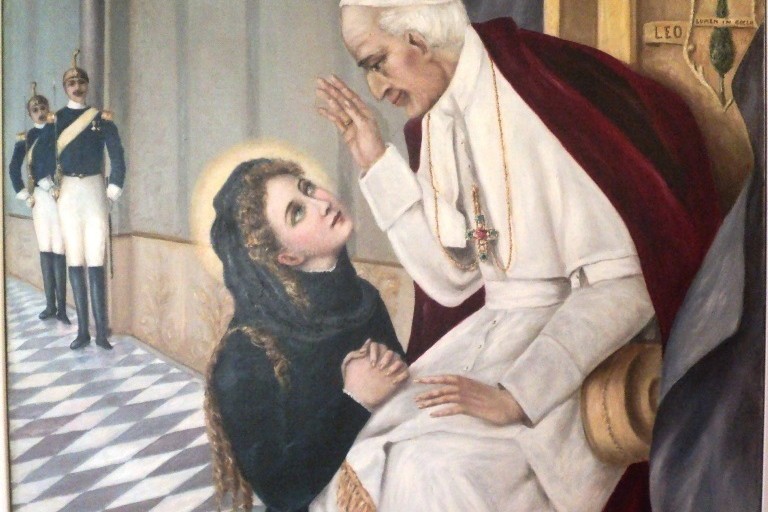 Teresa e Papa Leone XIII